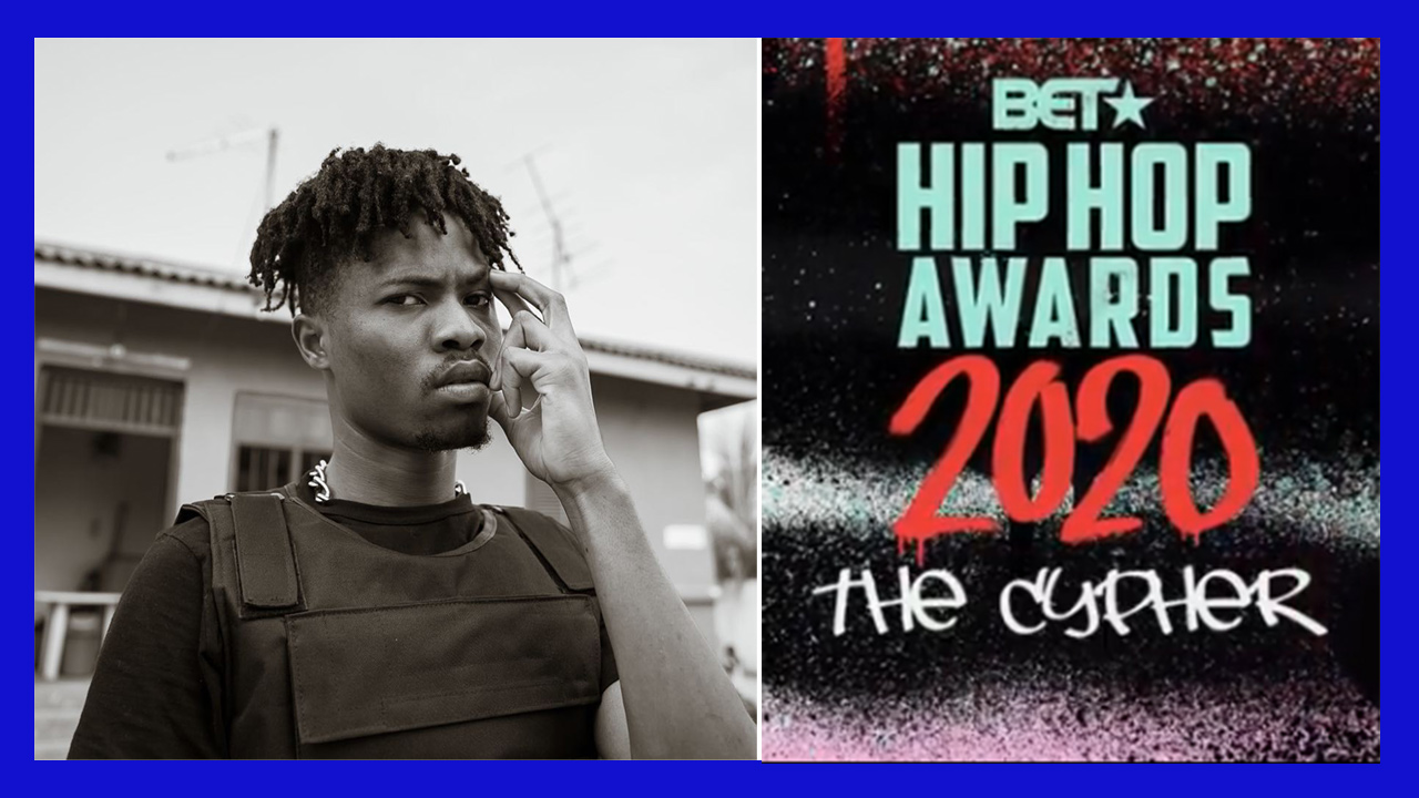 Kwesi Arthur represents Ghana at this year's BET HipHop Awards Cypher