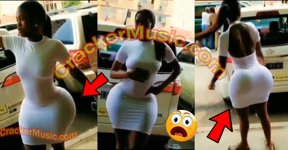 Slay Queen With Heavy And Curvy Backside Causes Massive Confusion Online Watch Now